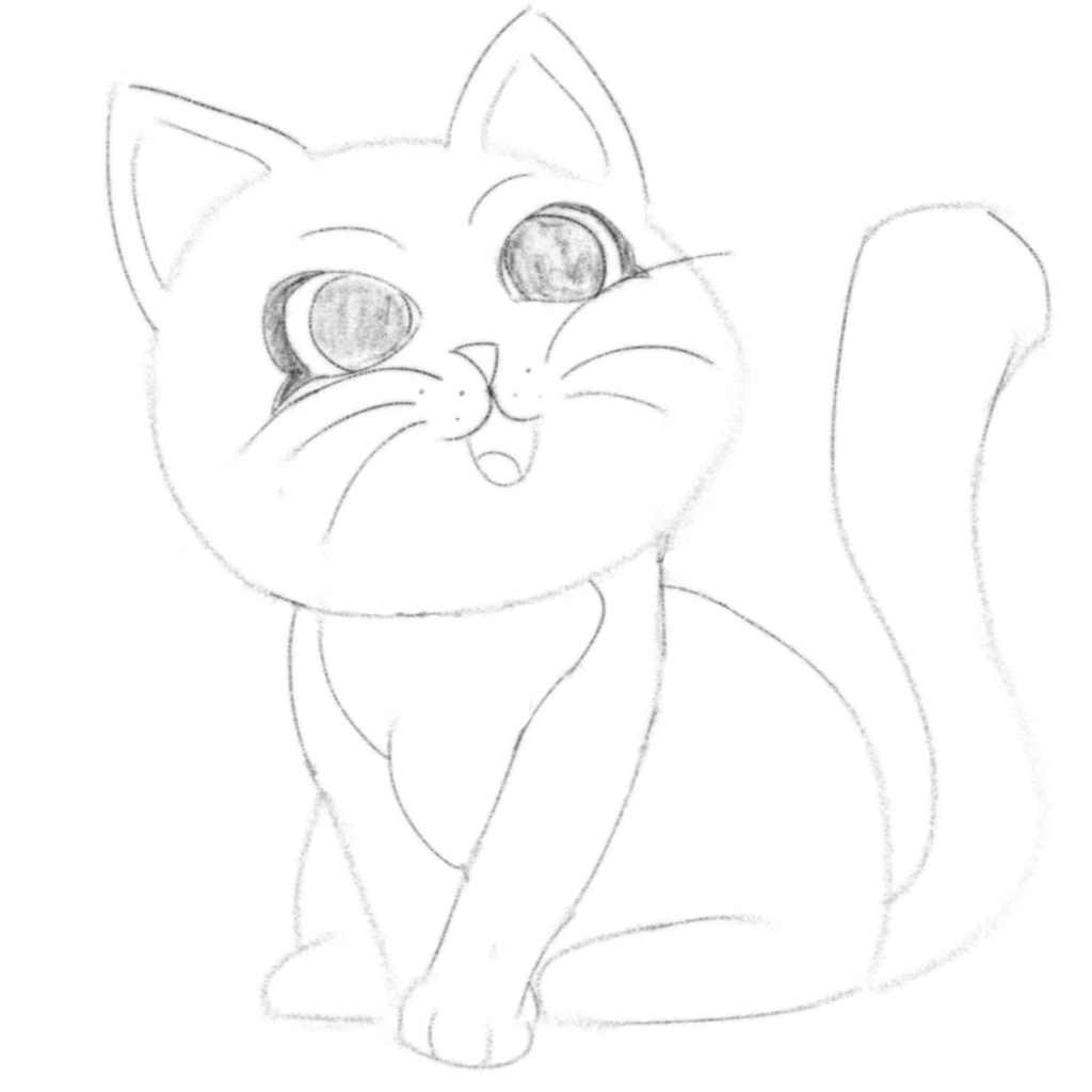 Starting cat character design